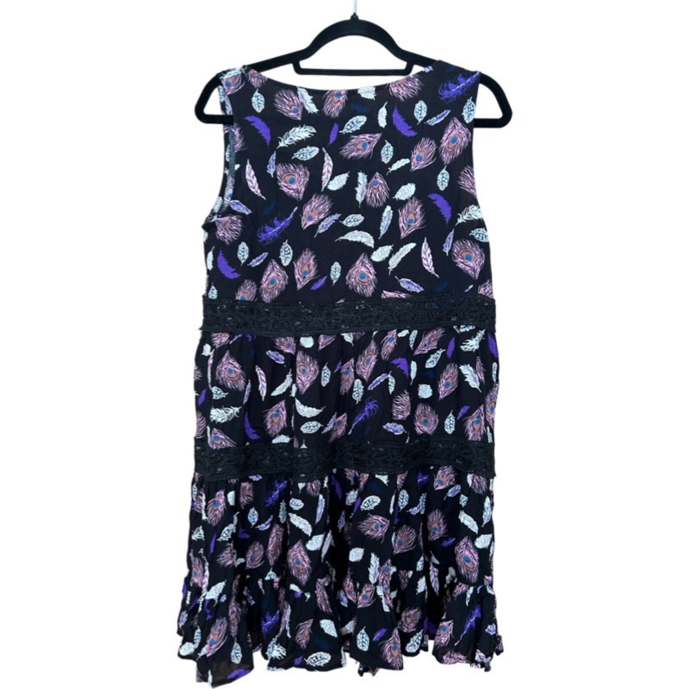 New Adorable Crochet Lace Detail Boho Sleeveless Summer Dress/Beach Cover Up